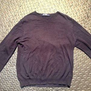 JCrew V Neck Navy Sweater. Size Large